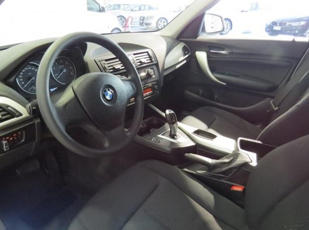 Left hand drive car BMW 1 SERIES (01/12/2012) - 